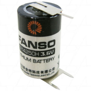 Fanso ER14250H/3P 1/2AA Lithium Thionyl Chloride Battery