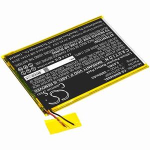 Barnes & Noble BNTV450 Tablet Battery 3.7V 2600mAh Li-Poly BNR460SL