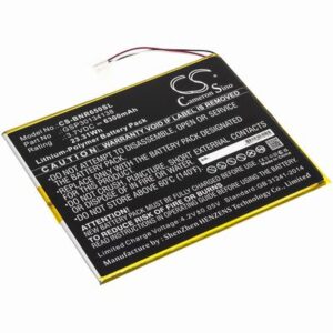 Barnes & Noble BNTV650 Tablet Battery 3.8V 6300mAh Li-Poly BNR650SL