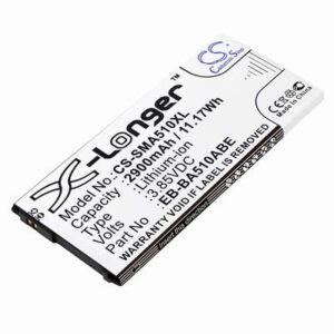 Samsung Galaxy A5 2016 Duos Mobile SmartPhone Battery 3.85V 2900mAh Li-ion SMA510XL