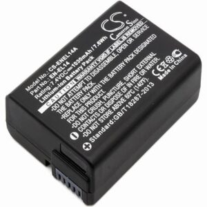 Nikon Coolpix P7000 Digital Camera Video Battery 7.4V 1030mAh Li-Ion ENEL14A